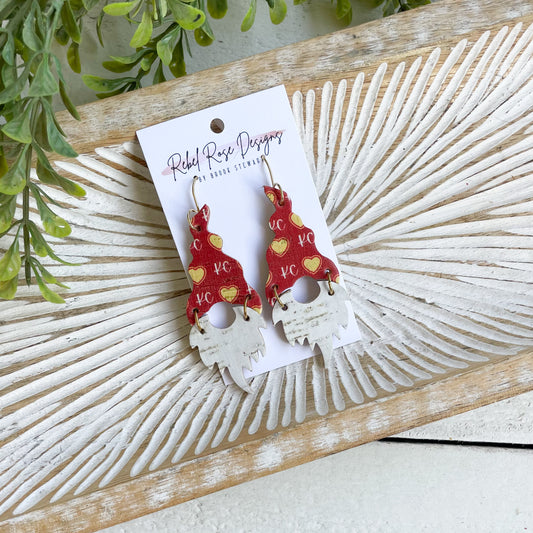 KC Gnome Hearts Earrings