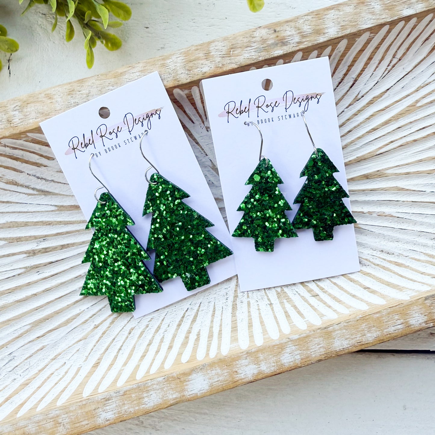 Holiday Glitter Trees (Multiple Colors and Sizes!)