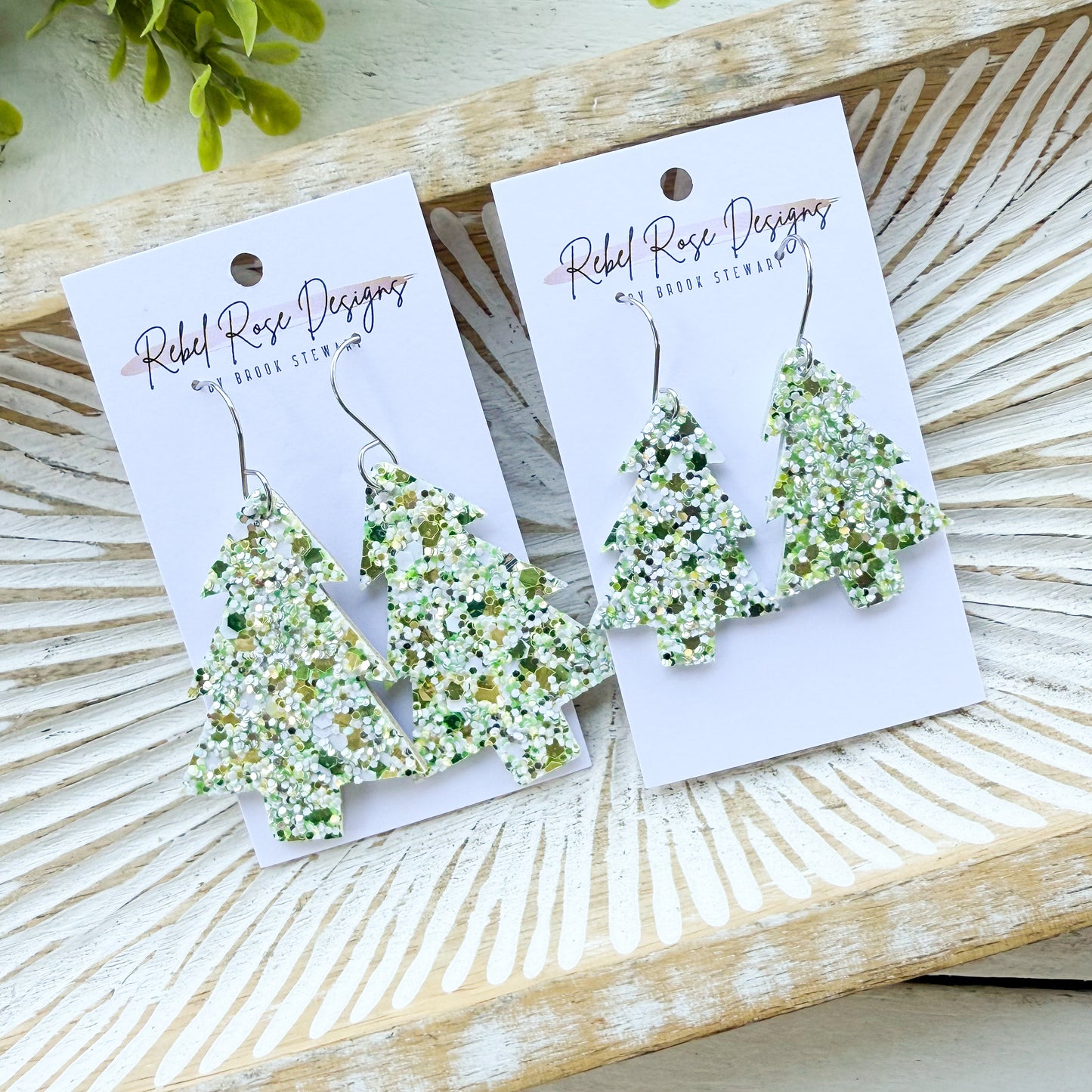 Holiday Glitter Trees (Multiple Colors and Sizes!)