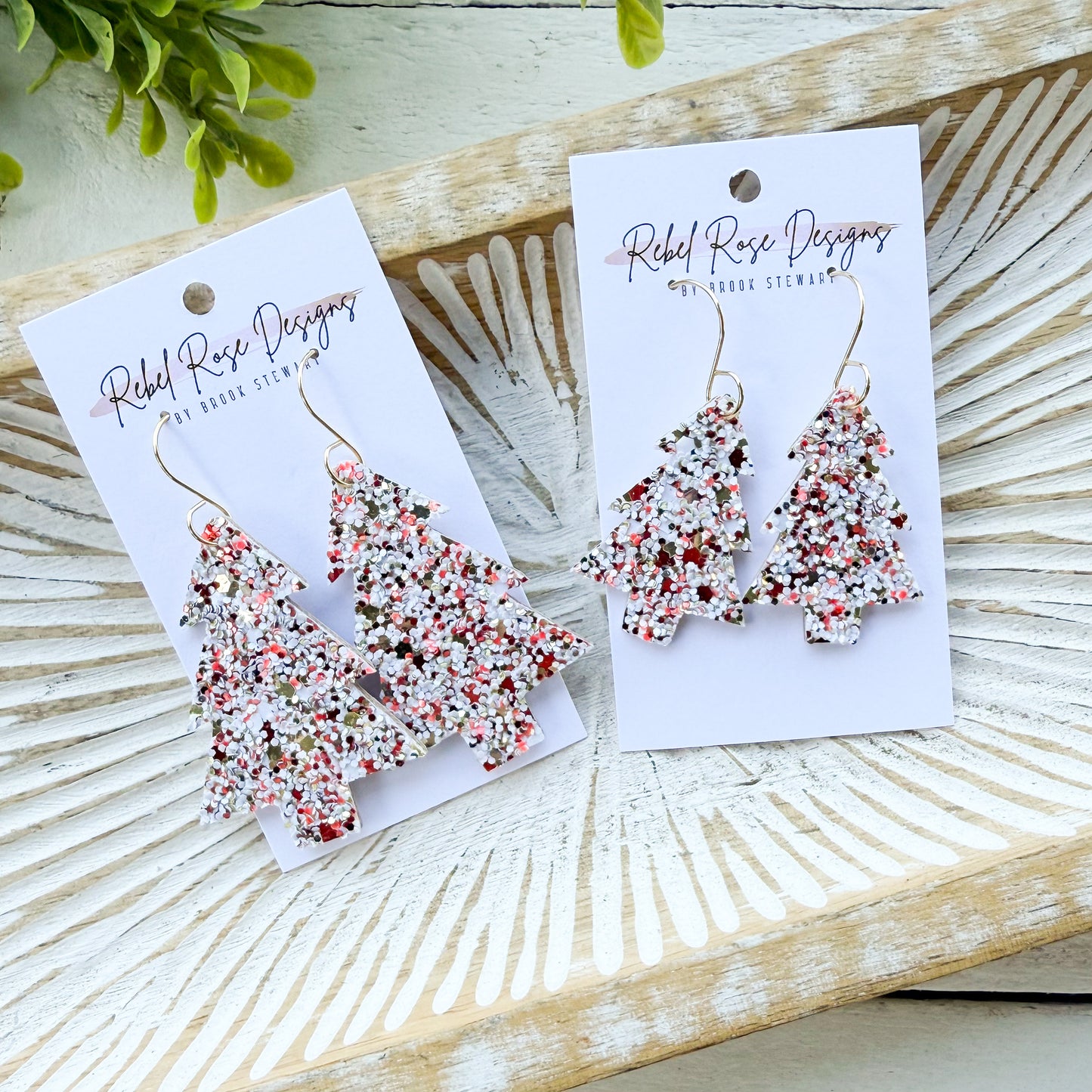 Holiday Glitter Trees (Multiple Colors and Sizes!)