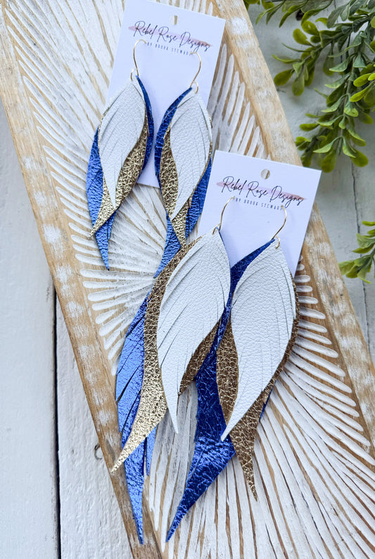 KC Royals Triple Feathers (2 Sizes)